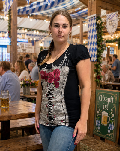 Trachten shirt damen - trachten, /