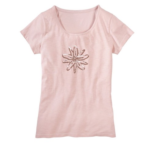 Damen shirt glitzer - t-shirt,
