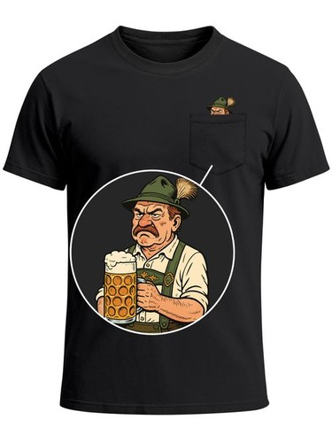 Herren shirt mit - mit, brusttasche