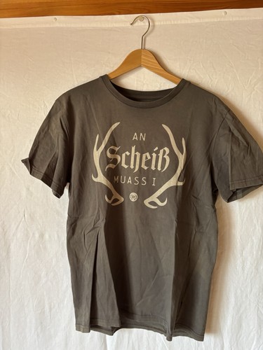 Trachten shirt grau - gr., l