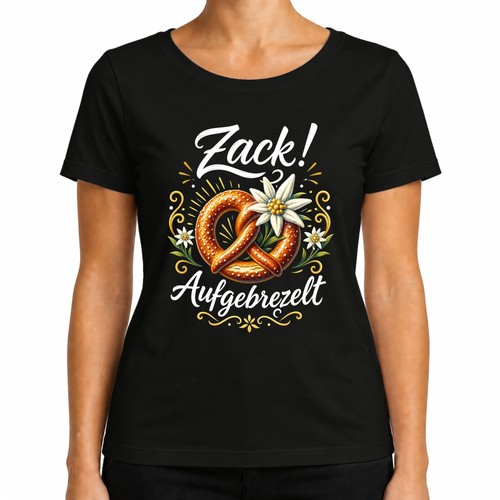 Zackig aufgebrezelt brezel - zackig,