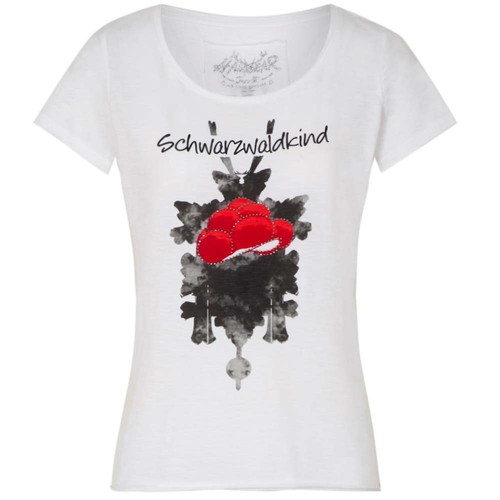 Shirt schwarzwald kind weiß - schwarzwald,