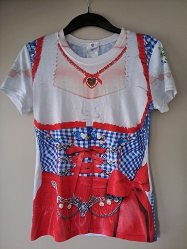 Shirt mit dirndl - t-shirt,