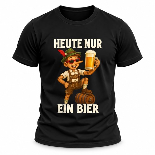 Heute nur ein bier pinocchio - bier,