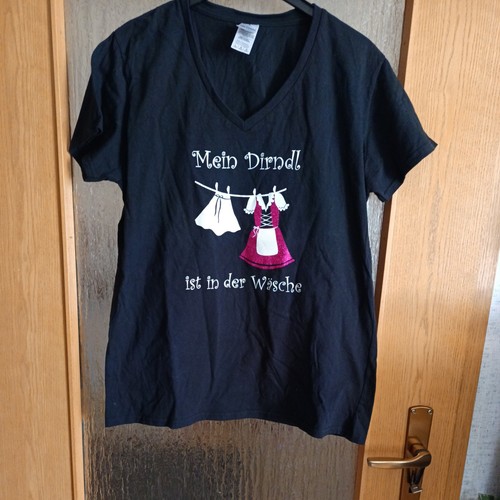 Trachten shirt mein - l,