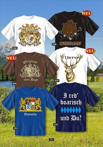Herren shirt bayern - t-shirt, bayern-wappen