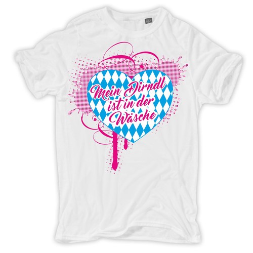 Shirt mein dirndl - t-shirt,