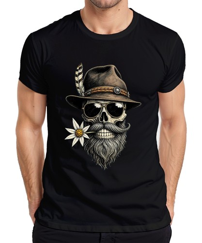 Totenkopf bart edelweiss - totenkopf,