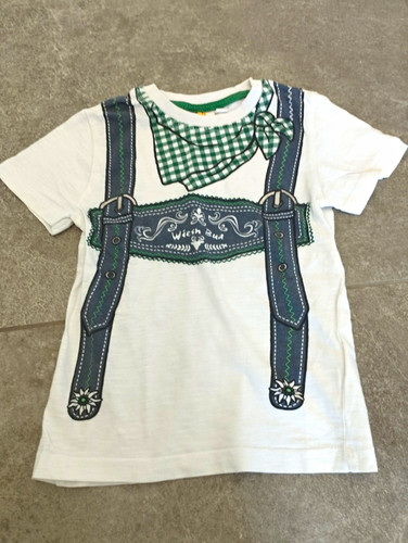 Kinder trachten shirt - trachten, weiß